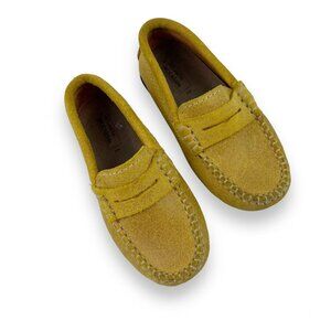 Atlanta Moccasin Weathered Yellow Leather Drivers